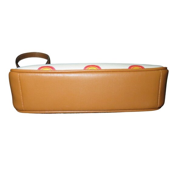 Coach Nolita 19 Leather & Coated Canvas Rainbow Pride Print Wristlet Wallet - Picture 5 of 12